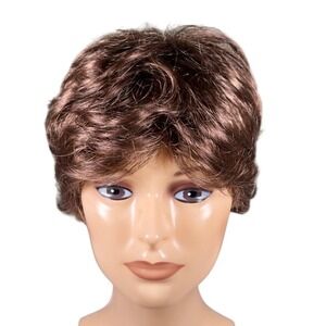 Estetica Petite Kate Pure Stretch Cap Synthetic Wig Boy Cut Brown R10/14 NWT
